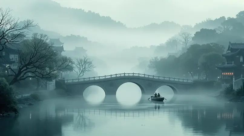 水乡晨雾 - 达达兔影院精选影像封面