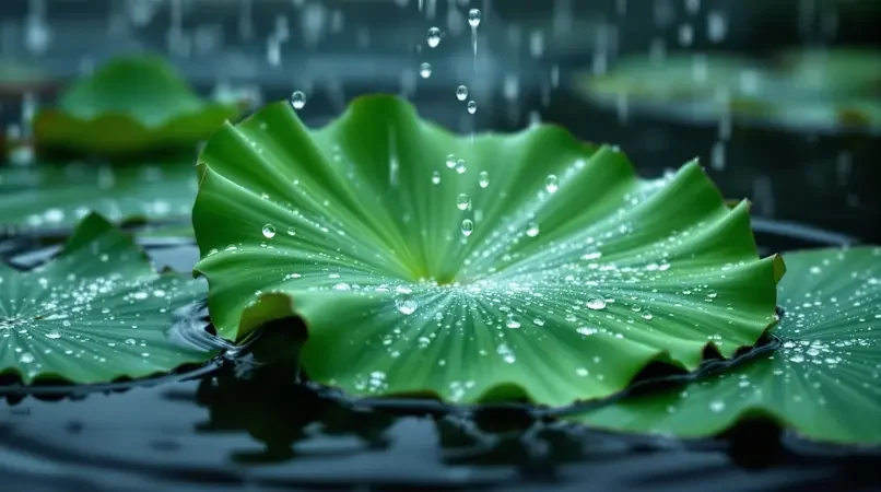 雨打荷叶 - 达达兔影院精选影像封面